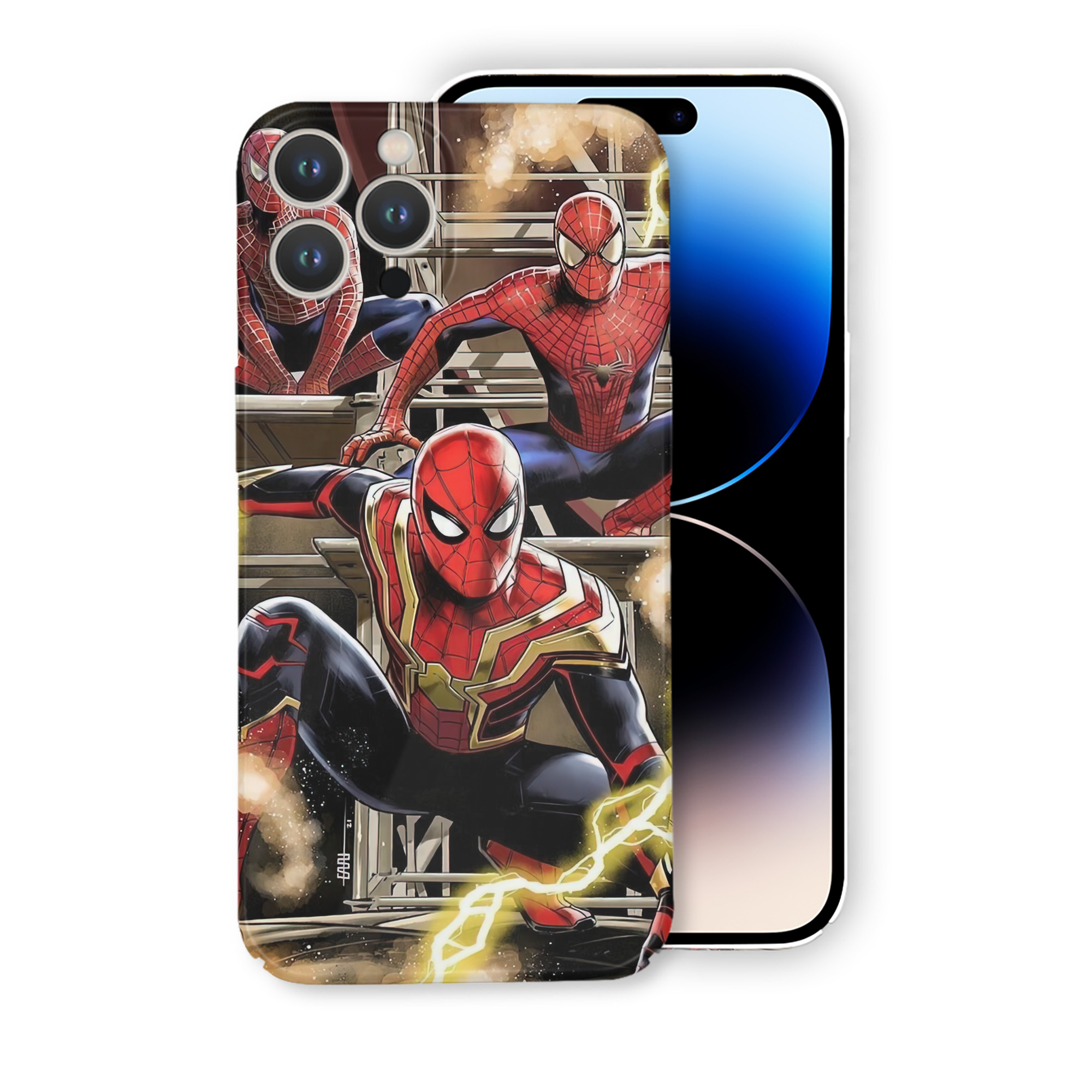 （画像用） Spider Man スパイダーマン 【iPhone 14シリーズ対応】ハードケース
